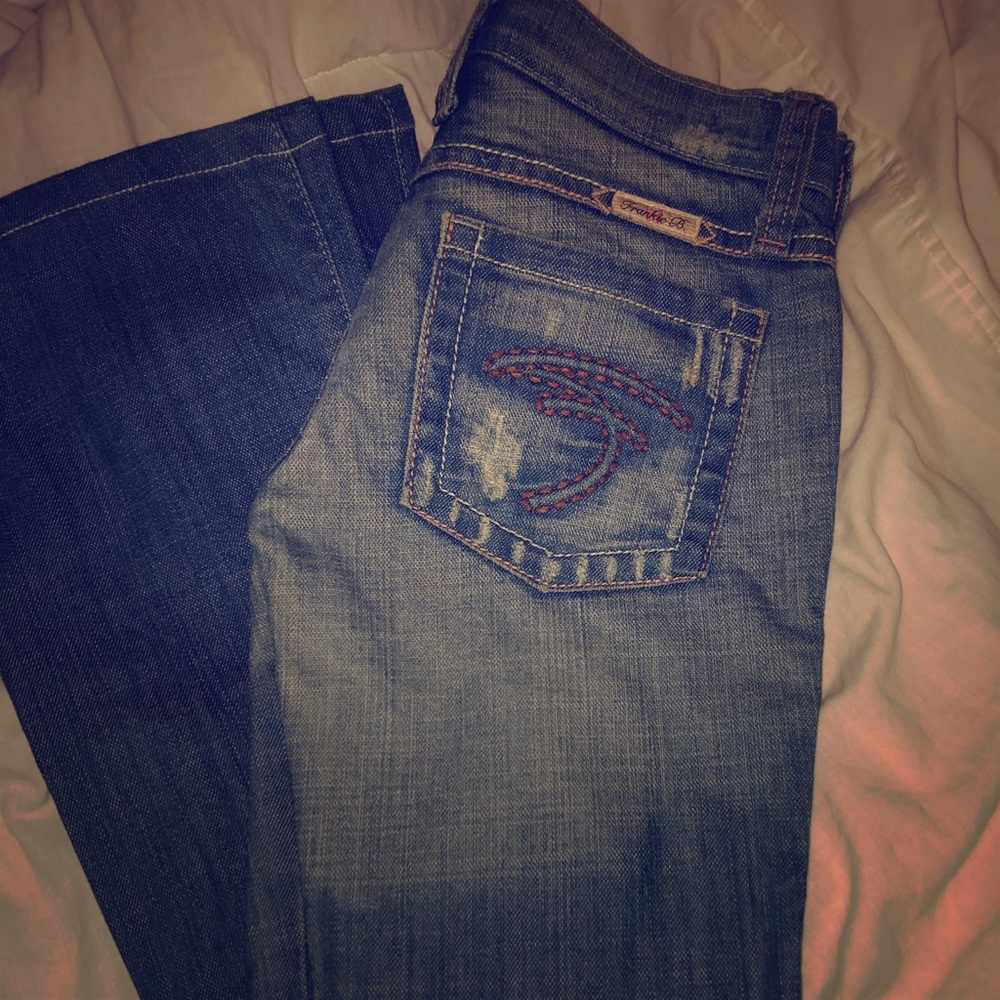 Frankie B Slightly Distressed Jeans